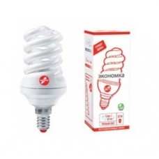 Лампа люминесцентная компактная SPC 9Вт E27 4000К T2 Экономка Космос LKsmT2SPC9wE2742eco