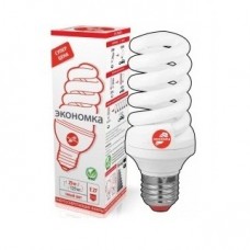 Лампа люминесцентная компактная SPC 35Вт E27 4000К T3 Экономка Космос LKsmSPC35wE2742eco