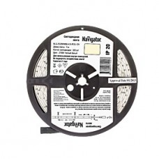 Лента светодиодная 71 402 NLS-3528WW60-4.8 IP20 12B R5 (уп.5м) Navigator 4670004714027
