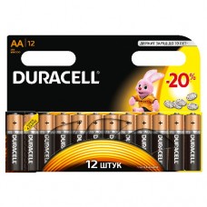 Элемент питания LR MX 1500/LR6 BASIC BP-12 (блист.12шт) Duracell C0037388