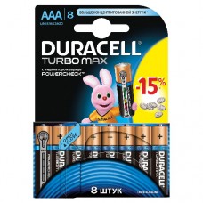 Элемент питания LR MX 2400/LR03 TURBO MAX BP-8 (блист.8шт) Duracell C0042361