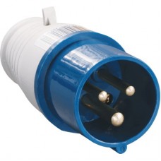 Вилка кабельная 16А 2P+PE 16А 220В IP44 ССИ-013 ИЭК PSR01-016-3