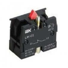 Блок контактный 1р для LAY5 ИЭК BDK11