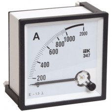 Амперметр Э47 96х96мм 1500/5А класс точности 1.5 ИЭК IPA20-6-1500-E