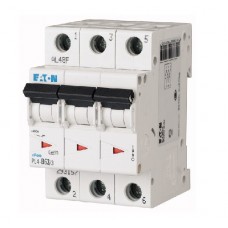 Автоматический выключатель 3п C 40А PL4-C40/3 4.5кА EATON 293164