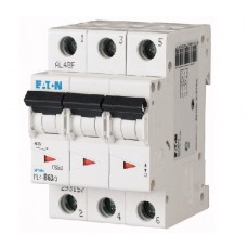 Автоматический выключатель 3п C 6А PL4-C6/3 4.5кА EATON 293158