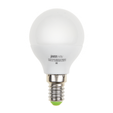 Лампа светодиодная PLED-ECO-G45 5Вт E14 3000K 400лм 230В/50Гц JazzWay 4690601036896