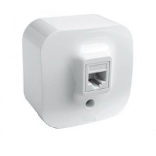 Розетка 1-м ОП инф. RJ45 кат.5е UTP Quteo белый Leg 782224