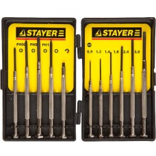Набор отверток ДЛЯ ТОЧНЫХ РАБОТ, STAYER, MASTER, 2560-H11_z01