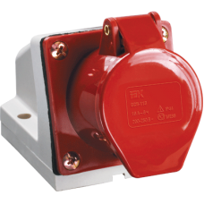 Розетка наружной установки 32А 3P+PЕ+N 380В IP44 ССИ-125 ИЭК PSR12-032-5