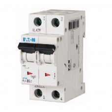 Автоматический выключатель 2п C 10А PL4-C10/2 4.5кА EATON 293141