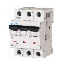 Автоматический выключатель 3п C 6А PL6-C6/3 6кА EATON 286598