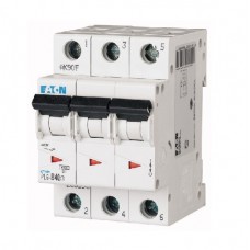 Автоматический выключатель 3п C 40А PL6-C40/3 6кА EATON 286605