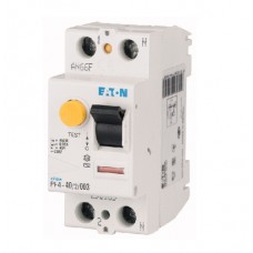 УЗО 2п 2мод. 25А 30мА тип AC 4.5кА PF4 EATON 293167