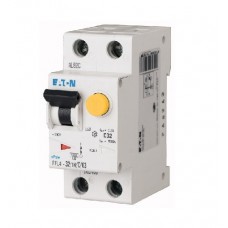 Дифавтомат 1п+N 2мод. C 25А 30мА тип AC 4.5кА PFL4-25/1N/C/003 EATON 293300