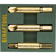Набор экстракторов поврежденного крепежа, KRAFTOOL, EXPERT, 26770-H3