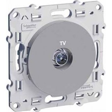 Механизм розетки TV 1-м Odace оконечн. алюм. SchE S53R445