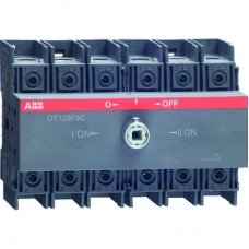 Рубильник реверсивный OT100 F3C 100А (80А AC23) ABB 1SCA105008R1001