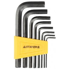 Ключи имбусовые, STAYER, STANDARD, 27405-H8