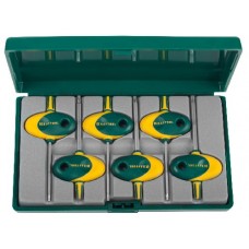 Ключи имбусовые в наборе, короткие, KRAFTOOL, EXPERT, 27440-H6