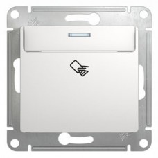 Механизм выключателя карточн. 1-м СП GLOSSA белый SchE GSL000169