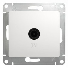 Механизм розетки TV 1-м СП GLOSSA 1DB белый SchE GSL000191