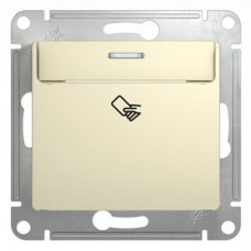 Механизм выключателя карточн. 1-м СП GLOSSA беж. SchE GSL000269