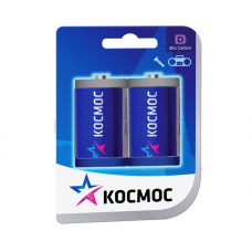 Элемент питания R14 (блист.2шт) Космос KOCR142BL