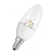Лампа светодиодная STAR CLASSIC B 40 6W/827 220-240V CS E14 OSRAM 4052899215016