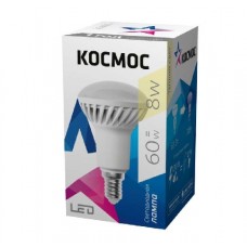 Лампа светодиодная LED R50 8Вт 220В E14 3000К Космос Lksm_LED8wR50E1430