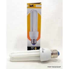 Лампа люминесцентная компактная КЭЛP-2U 15Вт E27 4000К Т4 ECOLIGHT ИЭК LLEP10-27-015-4000-T4