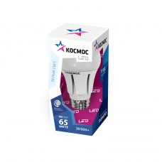 Лампа светодиодная диммир. LED А60 8Вт 220В E27 4500К Космос Lksm_LED8wA60E2745_d