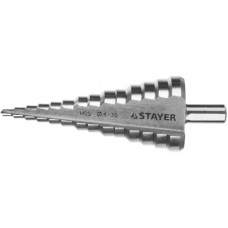 Сверло ступенчатое, STAYER, MASTER, 29660-4-39-14