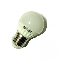 Лампа светодиодная LED 3Вт Шарик 45мм E27 3000К Экономка Космос Eco_LED3wGL45E2730