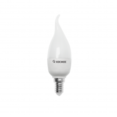Лампа светодиодная LED 5Вт Свеча на ветру E14 4500К Экономка Космос Eco_LED5wCWE1445