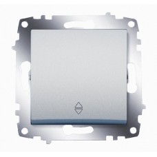 Переключатель 1-кл. Cosmo схема 6 алюм. ABB 619-011000-209