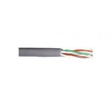 Кабель связи витая пара U/UTP кат.5е 4х2х24AWG solid (305м) сер. (м) ITK LC1-C5E04-121