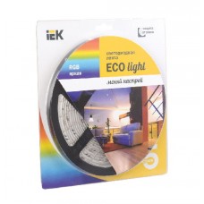 Лента светодиодная ECO LED LSR-3528RGB54-4.8-IP65-12V (уп.5м) полноцвет. ИЭК LSR1-3-054-65-1-05