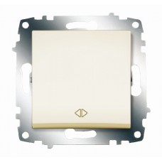 Переключатель 1-кл. Cosmo перекрестный схема 7 крем. ABB 619-010300-214