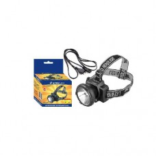 Фонарь налобный LED 5364 (аккум. 220В LED 2 режима; черный) Ultraflash 11258