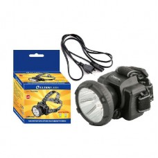 Фонарь налобный LED 5365 (аккум. 220В 5LED 2 режима; черный) Ultraflash 11648