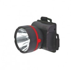 Фонарь налобный 909LED1 (1LED 1 режим; 3хR6 черный) Ultraflash 11780