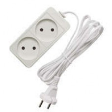Удлинитель 2х10м ШВВП 2х0.75 1.3кВт Союз 481S-0210