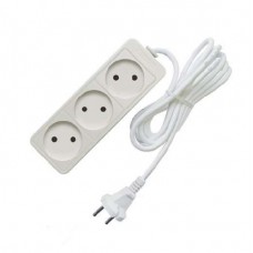 Удлинитель 3х3м ПВС 2х1 2.2кВт Союз 481S-1303