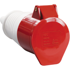 Розетка кабельная 16A 3P+PЕ+N 380В IP44 ССИ-215 ИЭК PSR22-016-5