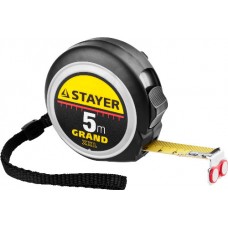 Рулетка измерительная, STAYER, PROFESSIONAL, 3411-05-19