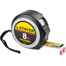 Рулетка измерительная, STAYER, PROFESSIONAL, 3411-08-25