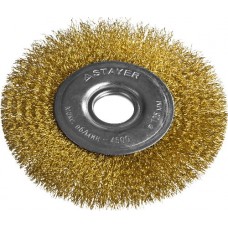 Щетка-крацовка дисковая для УШМ, STAYER, PROFESSIONAL, 35122-125