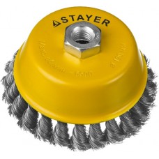 Щетка-крацовка для УШМ 120 мм, STAYER, PROFESSIONAL, 35128-120