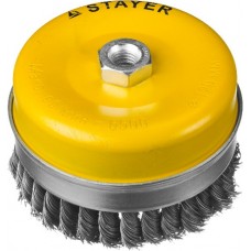 Щетка-крацовка для УШМ 120 мм, STAYER, PROFESSIONAL, 35137-120